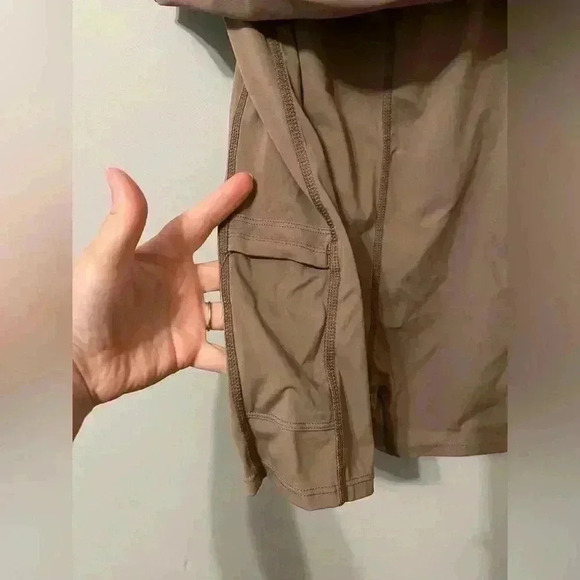 Abercrombie & Fitch Travelers Light Brown Mini Dress w/Shorts w/pocket Size XSP - Picture 3 of 5